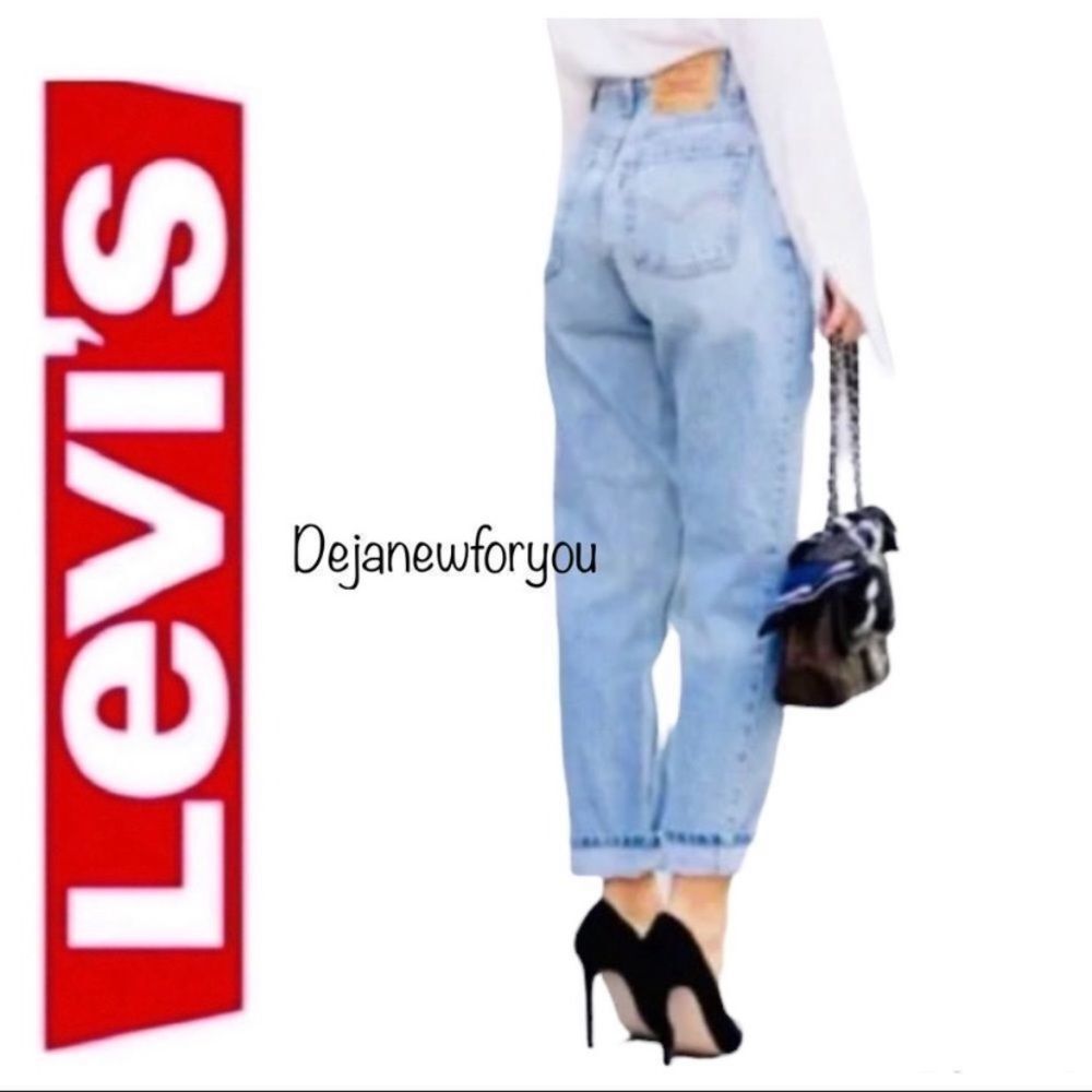 VTG Levi’s 550 Classic Relaxed Tapered High Rise Straight Jeans W30 L31